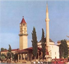 Ethem Bey Mosque in Tirana