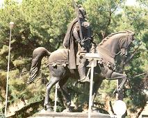 Skenderbeg Statue in Tirana